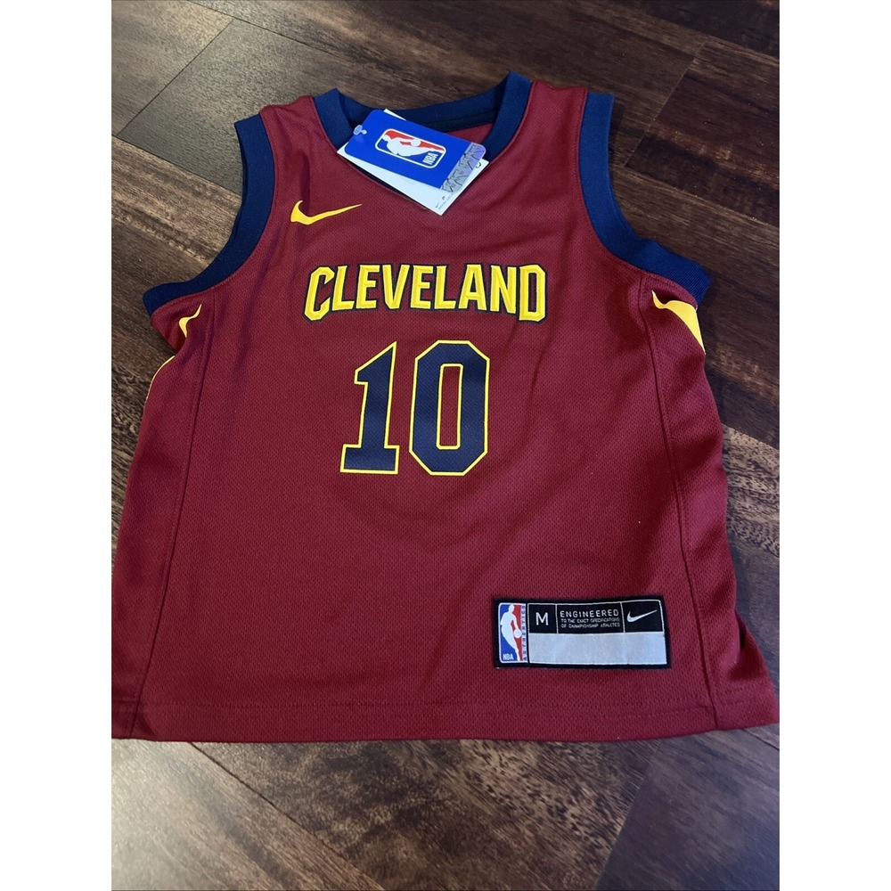 New Nike Little Boys Cleveland Cavaliers Jersey Size Medium 5/6 Darius Garland